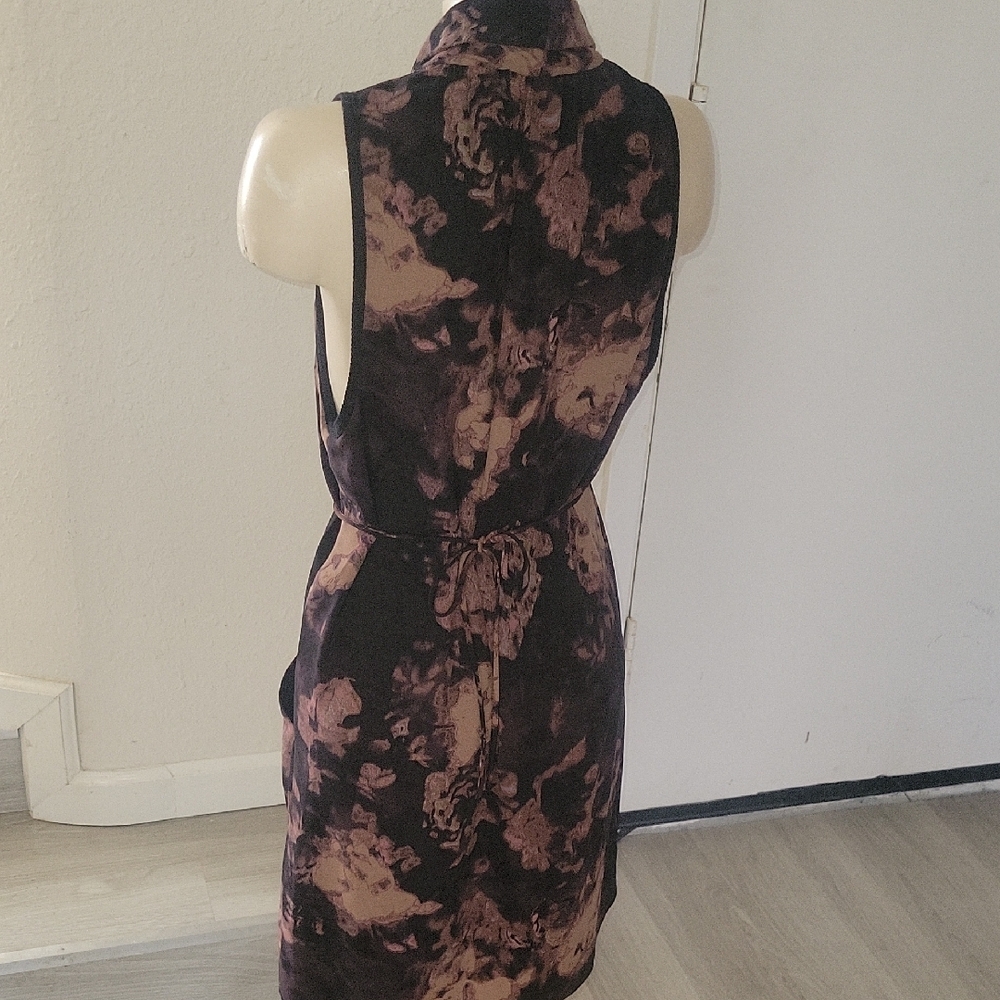 WILFRED SABINE NEW Cowl Neck ‎ Sundress L Luxury Designer Coastal Beach Comfort - Picture 9 of 13